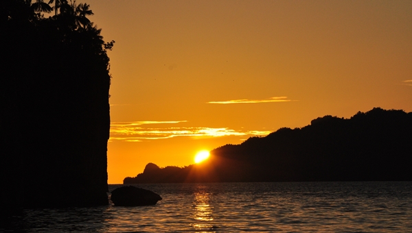 Sunset at Triton Bay